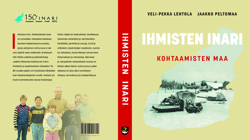 Ihmisten Inari - Kohtaamisten maa -kirjan kannet